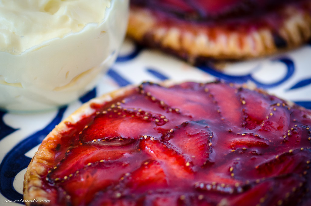 Strawberry Galettes - A Sweet Muddle